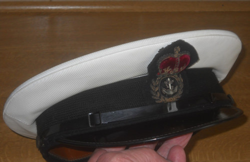 Royal navy officers peaked cap - officers,