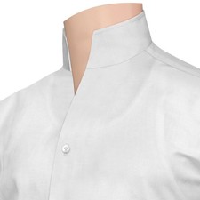 Men's White Jacquard Evening