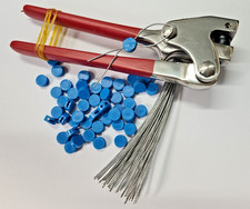 100x 10mm PLASTIC METER SEALS