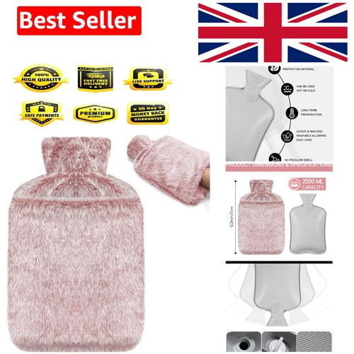 Hot water bottle with - hot,
