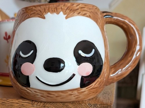 Sloth mug coffee - mug, 3d