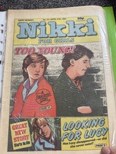 Set Of 10 Comics Nikki For Girls 1985-1987