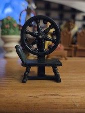 Disney Sleeping Beauty Spinning Wheel Plastic Vintage