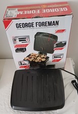 George Foreman 28310 Immersa Medium Electric Grill Detachable Dishwasher B22/07