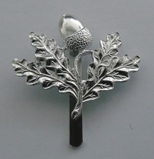 British Army South Nottinghamshire Hussars Anodised Cap Badge