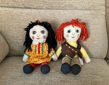 Rosie And Jim Ragdolls Plush Soft Toy Bundle Dolls