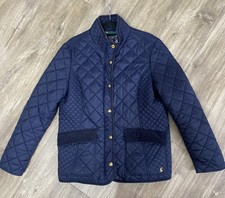 Joules Navy Blue Quilted Jacket/Coat UK Size 18