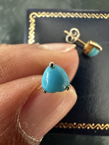 Vintage gold turquoise - 9k,
