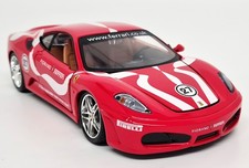 Maisto 1/24 - Ferrari F430 Race Car Red #27 Diecast Scale Model Car