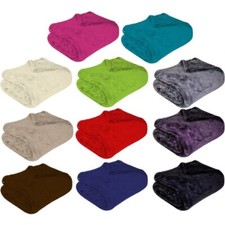 Luxury Faux Fur Throw Sofa Bed