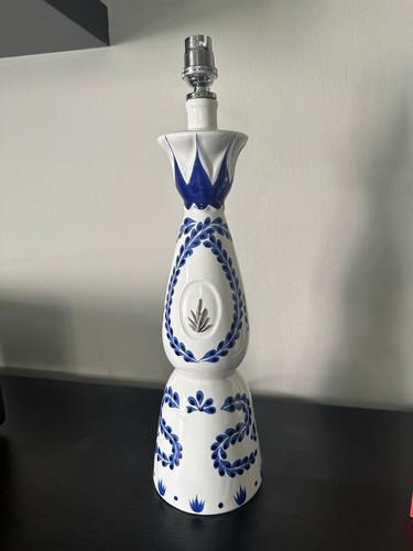 Clas azul tequila bottle - bottle, lamp