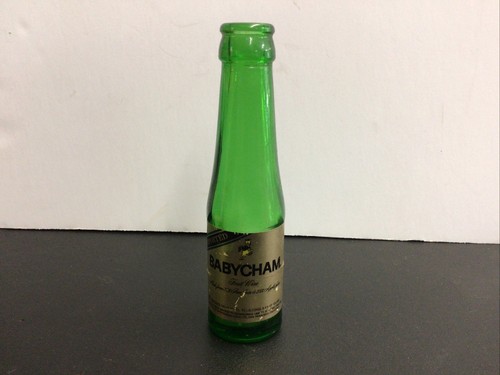 Vintage empty small babycham - vintage,