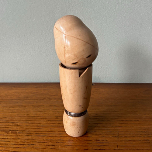 Rare style antique kokeshi - style,