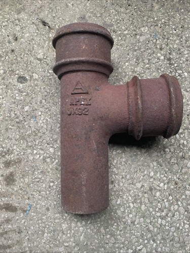 Cast iron down pipe fitting - cast,