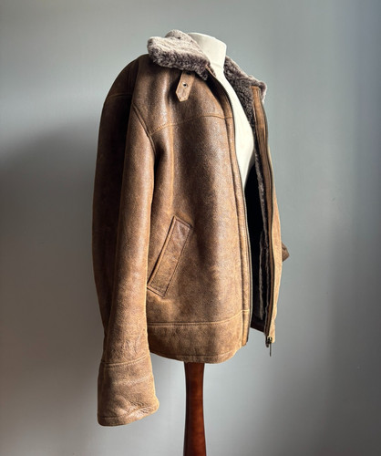 Mens sheepskin shearling - sheepskin,