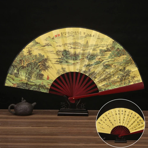 Chinese silk folding - chinese,
