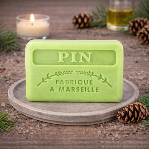 French soaps pine savon - french,