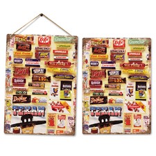 Metal Wall Sign - Retro 70's