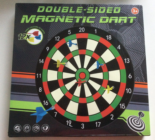 Double sided magnetic dart - double-sided,