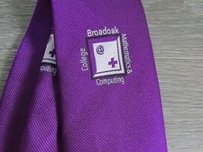 Broadoak Mathematics and Computing College Weston super Mare Tie 