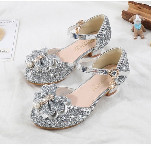 Girls low heel party mary - low,