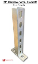 24" Slotted Cantilever Arm