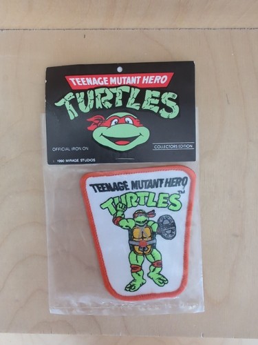 Tmnt iron badge - iron,