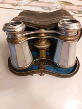 Opera Glases Mother Of Pearl.very Good Condition Opera Glasses  The Case Is OK