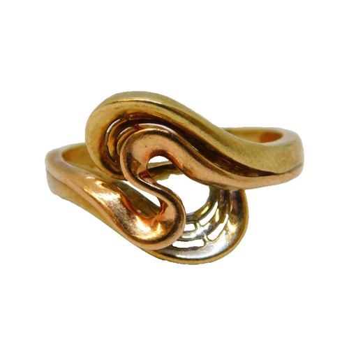 9ct tri colour - 9ct, tri-colour