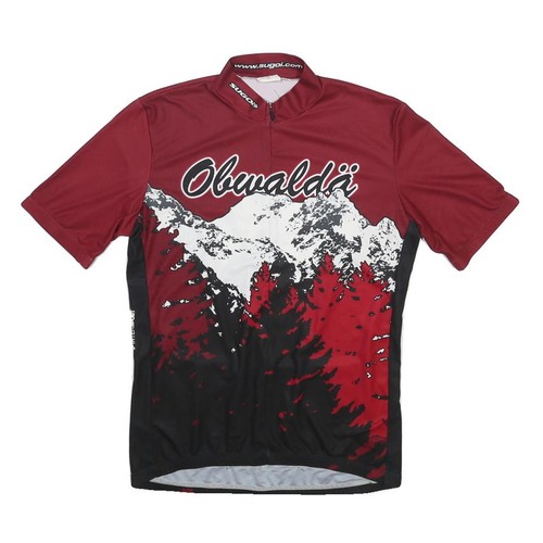 Sugoi mens maroon black - mens,