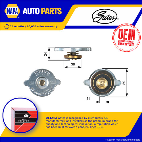 Radiator cap fits jaguar - radiator,