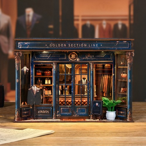 Diy miniature house - miniature, kit,