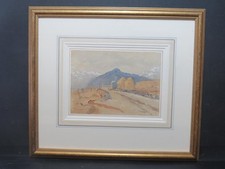 Scottish Highlands Creag Dubh Mountains Newtonmore by AC Dobbs b.1888