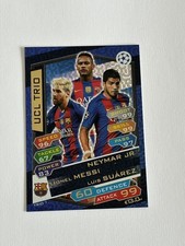 MATCH ATTAX UEFA CHAMPIONS LEAGUE 2016/17 MESSI/SUAREZ/NEYMAR UCL TRIO NO TRIO 1