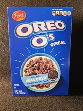 Post Oreo O's Breakfast Cereal - 11oz NEW UNOPENED - MAY 11 25 - Not In Stores!