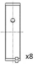 Big end bearings for - big,
