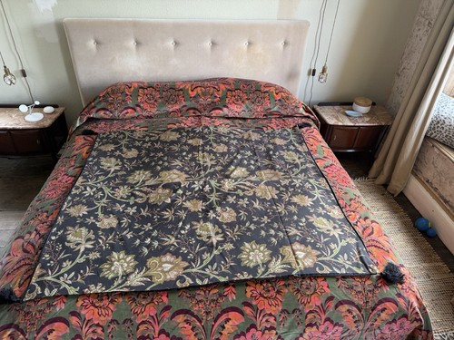 Satin and wool jacquard house - satin,