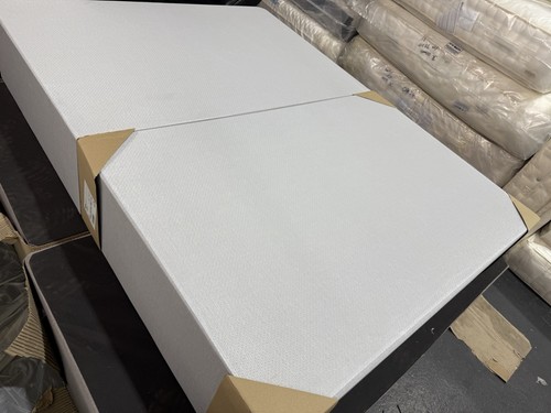 Kingsize divan base - divan, grey
