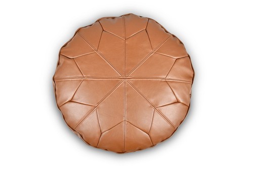 Round moroccan star bean bag - moroccan,