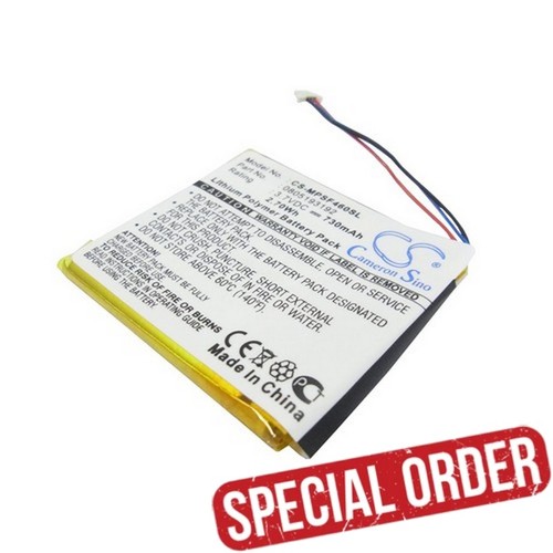 Battery for sandisk sansa view - sansa,