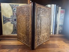 Relievo Leather Binding of Gray's Elegy Illuminated by Owen Jones – 1846