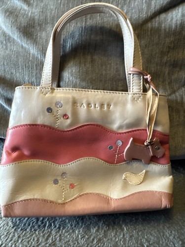 Radley pink leather small bag - radley,