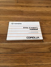 1994 Toyota Corolla Owners