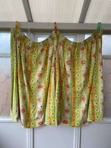 Farmyard animal curtains - farmyard,