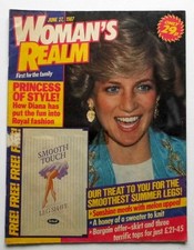 Vintage WOMAN'S REALM Magazine : June 27th 1987