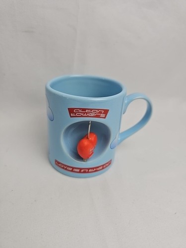 Rare alton towers mug - 'love, is