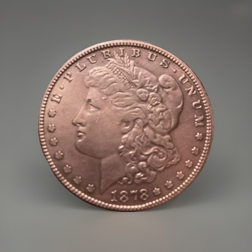 Morgan dollar copper coin - dollar,