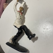 Funny Chef Holding Plate of Food, Restaurant / Cafe / Cook /Figurine by Salco Fs