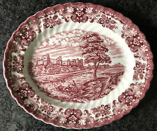 Hostess Tableware Ironstone Olde Country Castles Serving Oval Plate. Vintage