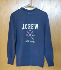 J Crew Sweater Adult XS Blue